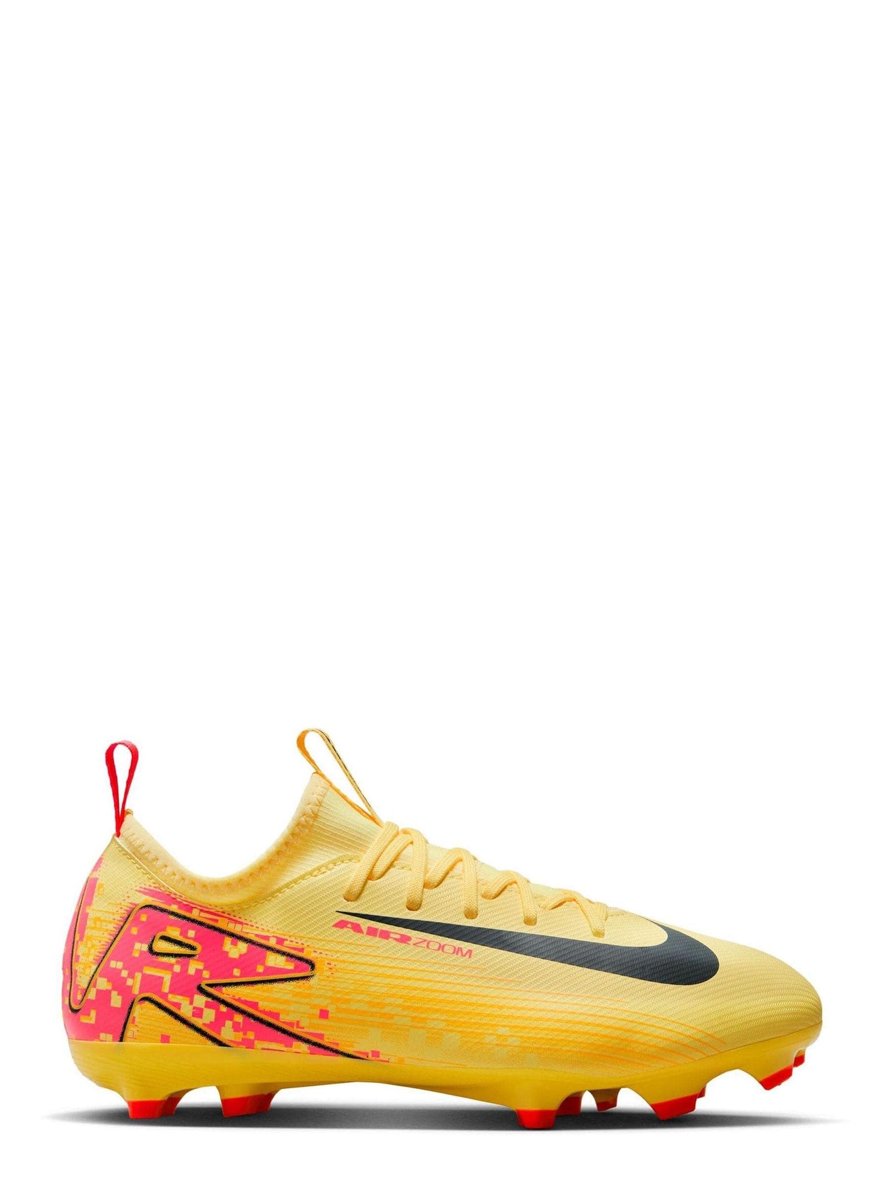 Buy Nike Laser Orange Kids Zoom Mercurial Vapor 16 Academy Kylian Mbappe Multi Ground Football Boots from Next Luxembourg