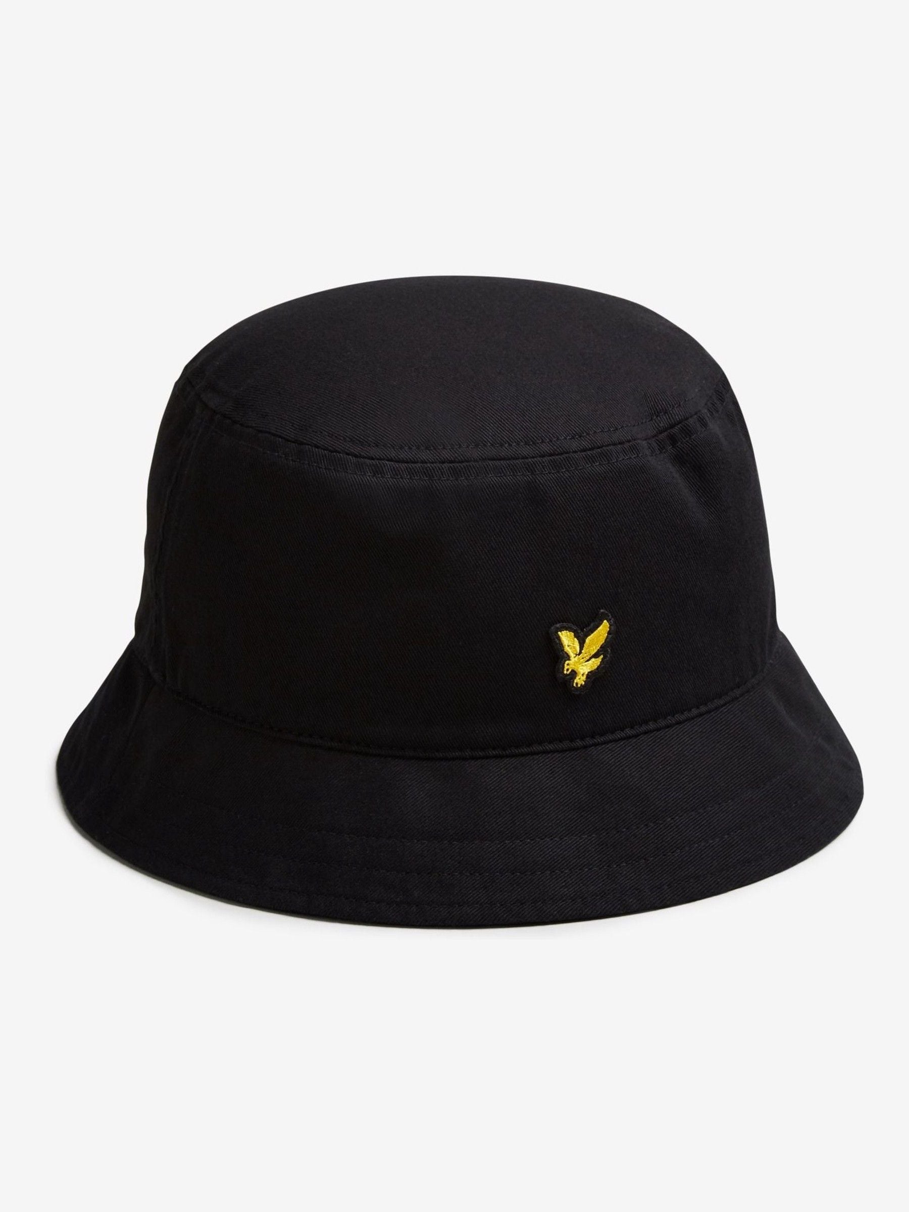 Buy Lyle Scott Black 100 Cotton Bucket Hat from Next Luxembourg