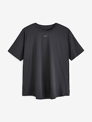 Nike Black Curve One Classic Dri-FIT Short-Sleeve Fitness T-Shirt - Image 7 of 8