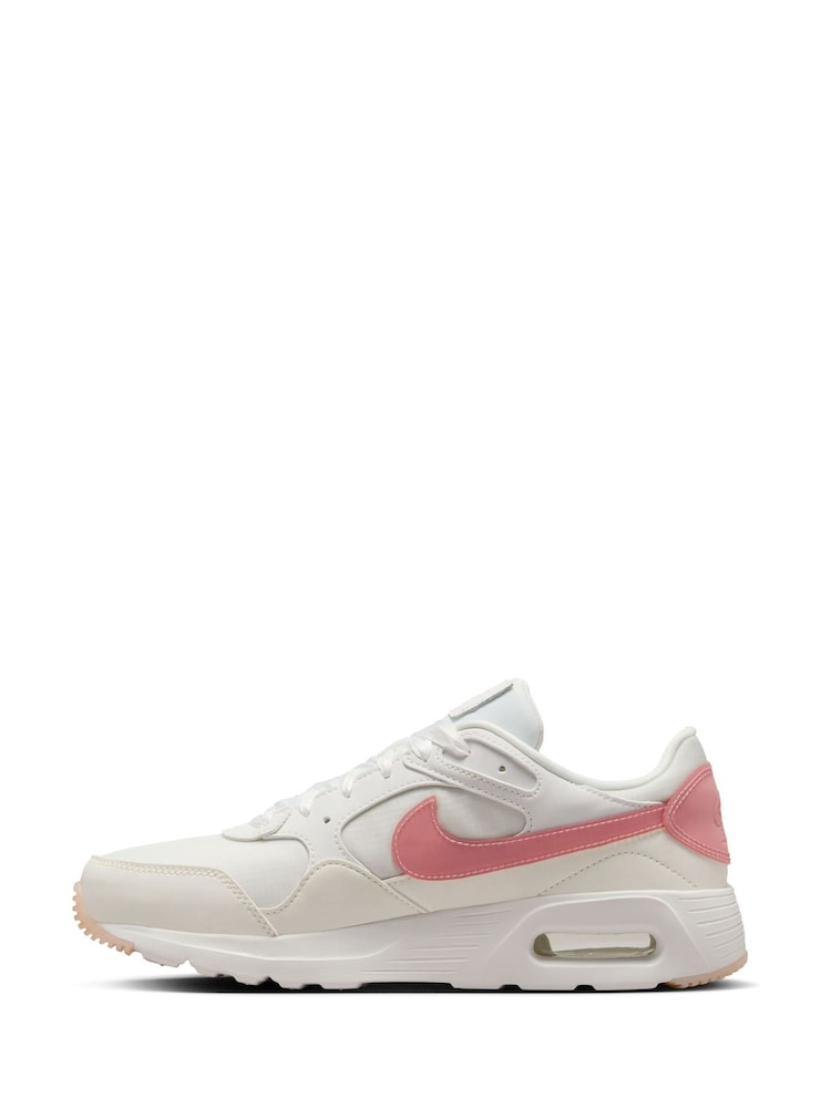 Nike Pink/Oatmeal Air Max SC Trainers - Image 14 of 15