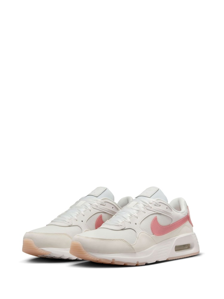 Nike Pink/Oatmeal Air Max SC Trainers - Image 6 of 15