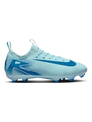 Nike Glacier Blue Kids Mercurial Zoom Vapor 16 Academy Multi Ground Football Boots - Image 1 of 11