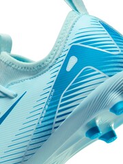 Nike Glacier Blue Kids Mercurial Zoom Vapor 16 Academy Multi Ground Football Boots - Image 10 of 11