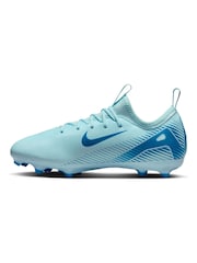 Nike Glacier Blue Kids Mercurial Zoom Vapor 16 Academy Multi Ground Football Boots - Image 5 of 11