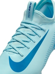 Nike Glacier Blue Kids Mercurial Zoom Vapor 16 Academy Multi Ground Football Boots - Image 9 of 11