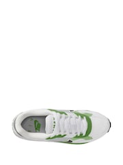 Nike White/Green Youth Air Max Solo Trainers - Image 3 of 4