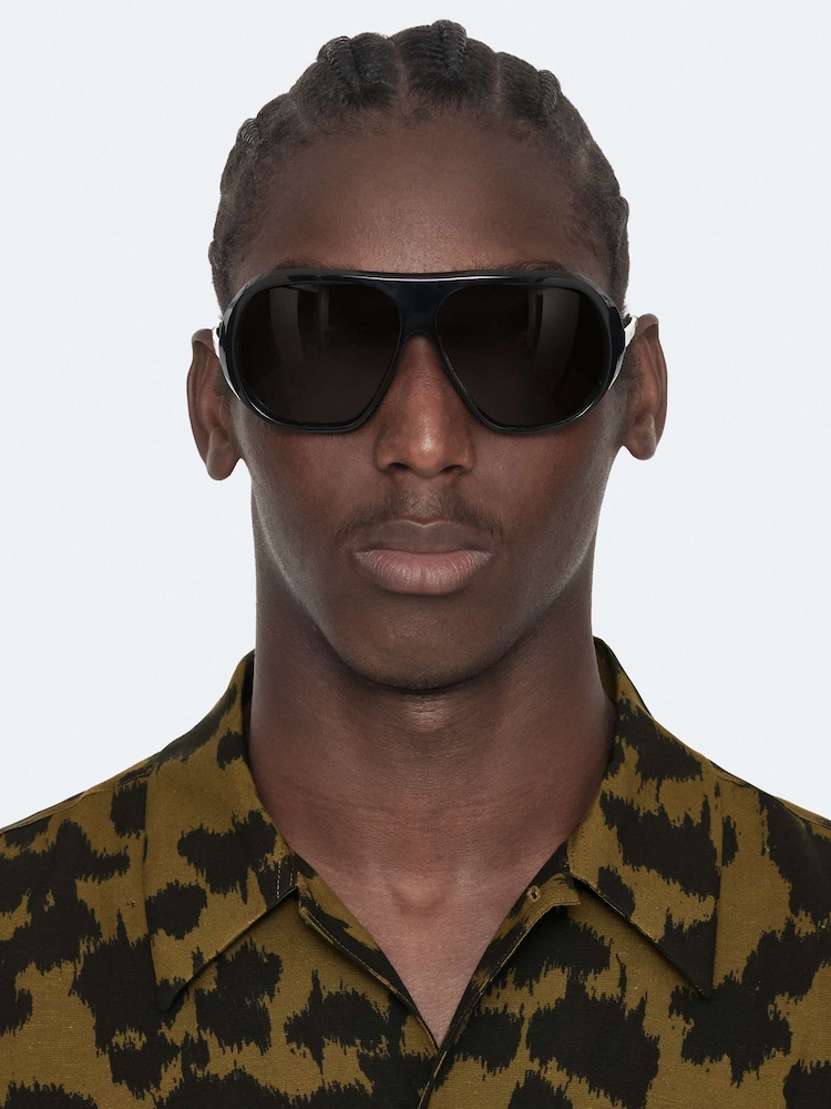 AllSaints Green Leo Short Sleeve Shirt - Image 2 of 8