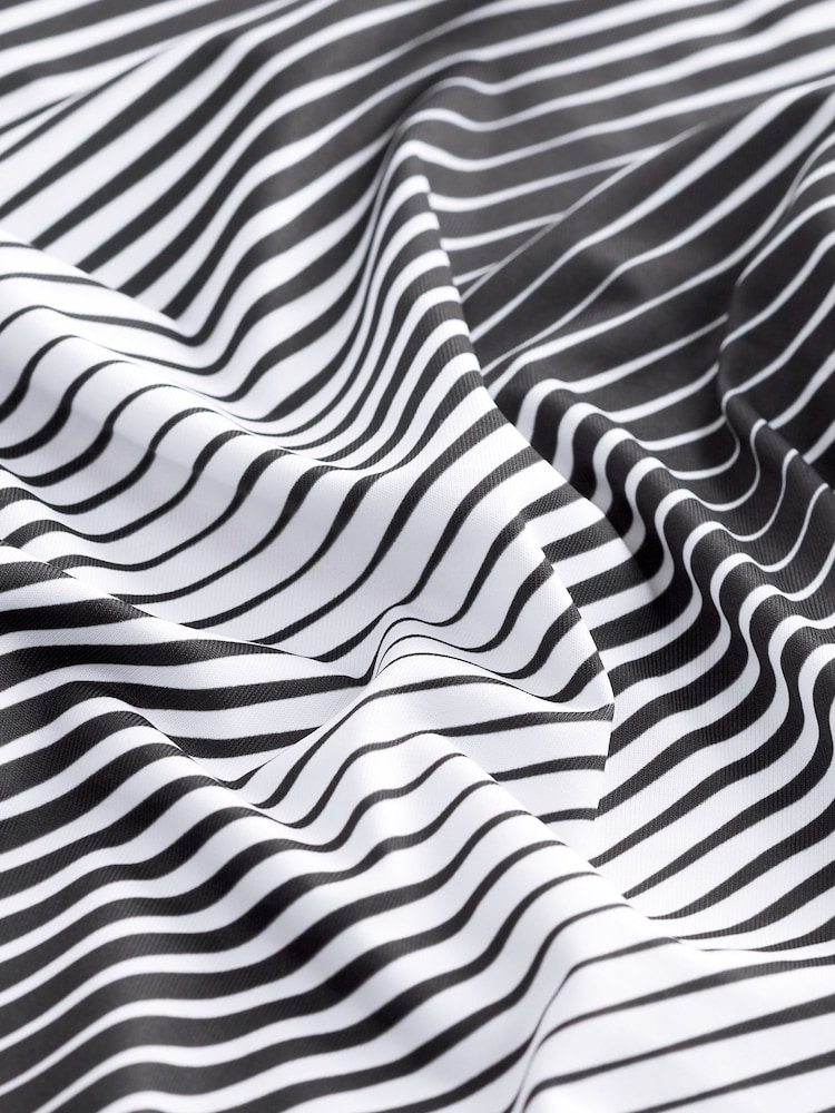 Monochrome Print Golf Polo Shirt - Image 8 of 8