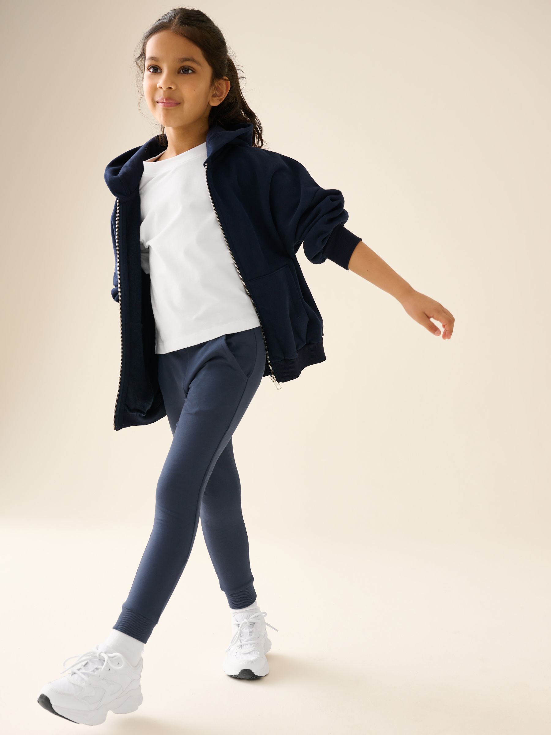 Lot De 3 Pyjamas Style Jogging Pour Fille - Marque NEXT - Confortable, Tendance - Lavable En Machine - Tailles Selon âge