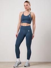 Gym King Blue Power Lightweight Seamless Leggings - Image 3 of 4