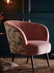 Clarke and Clarke Pink Pargue Chair - Image 1 of 5