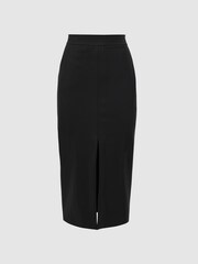 Reiss Black Sian High Rise Midi Pencil Skirt - Image 2 of 4