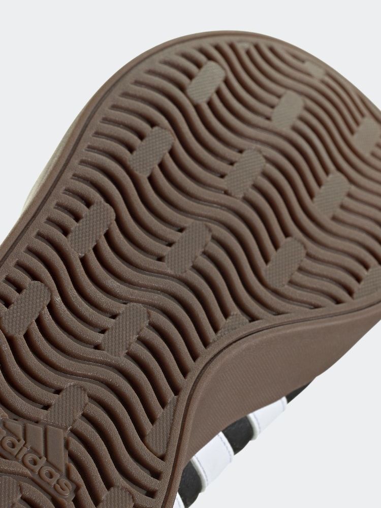 adidas Black/White VL Court 3.0 Trainers - Image 12 of 12