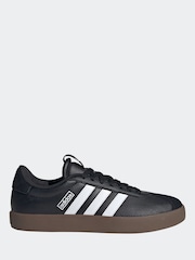 adidas Black/White VL Court 3.0 Trainers - Image 5 of 12