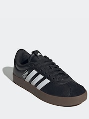 adidas Black/White VL Court 3.0 Trainers - Image 7 of 12