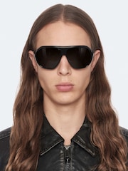 AllSaints Black Oakland Jacket - Image 7 of 8
