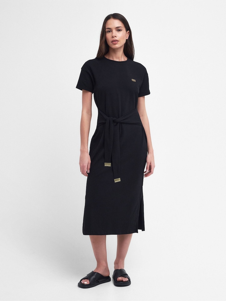 Barbour® International Whitson Stretch Cotton Midi Dress - Image 1 of 7
