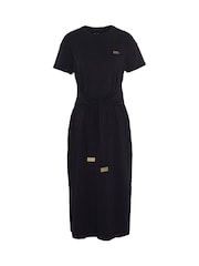 Barbour® International Whitson Stretch Cotton Midi Dress - Image 7 of 7