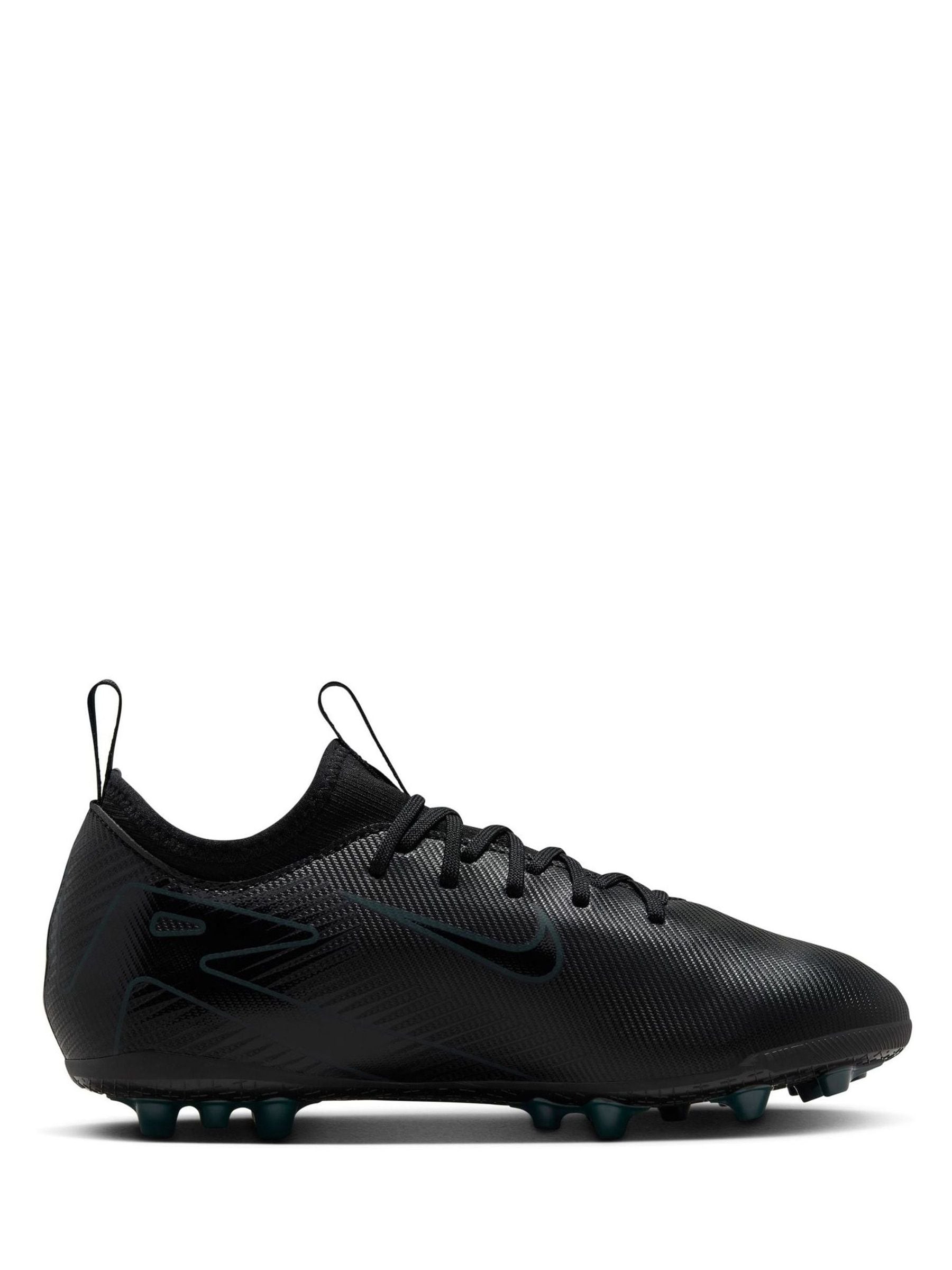 Buy Nike Black Green Kids Zoom Mercurial Vapor 16 Academy Artificial Ground Football Boots from Next Luxembourg