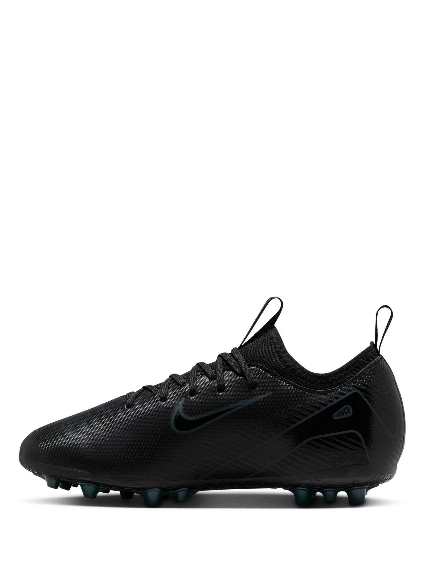 Buy Nike Black Green Kids Zoom Mercurial Vapor 16 Academy Artificial Ground Football Boots from Next Luxembourg