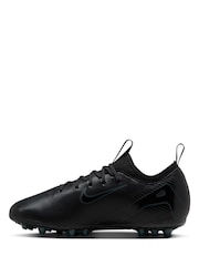 Nike Black/Green Kids Zoom Mercurial Vapor 16 Academy Artificial Ground Football Boots - Image 5 of 12