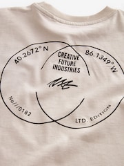 Neutral Cargo Joggers And T-Shirt Set (3-16yrs) - Image 4 of 4