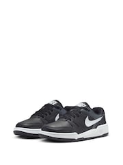 Nike Black Youth Full Force Low-Top Trainers - Image 3 of 8
