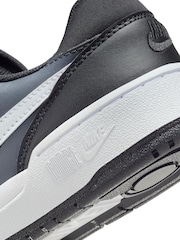 Nike Black Youth Full Force Low-Top Trainers - Image 8 of 8