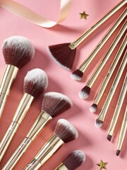 12 Piece XL Makeup Brush Set And Case - Image 2 of 5