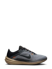 Nike Grey Air Winflo 10 Running Trainers - Image 3 of 10