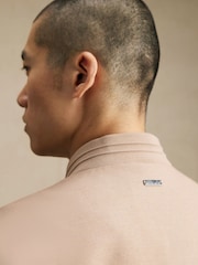 River Island Natural Smart Twill Bomber Jacket - Image 4 of 4