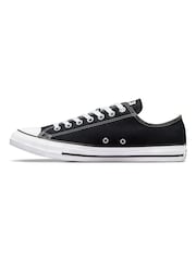 Schwarz - Converse Chuck Taylor All Star Ox Turnschuhe - Bild 5 von 13