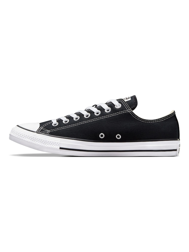 Converse Black Standard Fit Chuck Taylor All Star Ox Trainers - Image 5 of 13