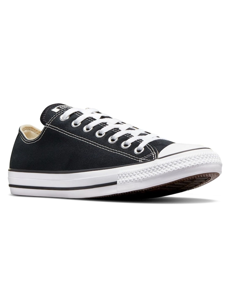 Converse Black Standard Fit Chuck Taylor All Star Ox Trainers - Image 6 of 13