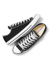 Schwarz - Converse Chuck Taylor All Star Ox Turnschuhe - Bild 9 von 13