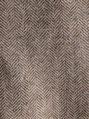Taupe Slim Fit Wool Rich Herringbone Blazer - Image 10 of 10