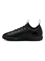 Nike Black/Green Kids Zoom Mercurial Vapor 16 Academy Indoor Court Football Boots - Image 2 of 9