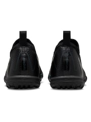 Nike Black/Green Kids Zoom Mercurial Vapor 16 Academy Indoor Court Football Boots - Image 5 of 9