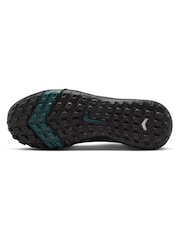 Nike Black/Green Kids Zoom Mercurial Vapor 16 Academy Indoor Court Football Boots - Image 8 of 9