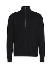 Calvin Klein Pullover aus Premium-Baumwolle mit Viertelreißverschluss - Bild 6 von 7