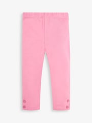 JoJo Maman Bébé Duck Egg 2-Pack Duck Print & Pink Leggings - Image 3 of 7