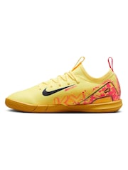 Nike Laser Orange Kids Zoom Mercurial Vapor 16 Academy Kylian Mbappe Indoor Court Football Boots - Image 4 of 10