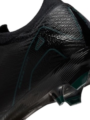 Nike Black/Green Adults Zoom Mercurial Vapor 16 Pro Firm Ground Football Boots - Image 11 of 11