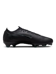 Nike Black/Green Adults Zoom Mercurial Vapor 16 Pro Firm Ground Football Boots - Image 3 of 11
