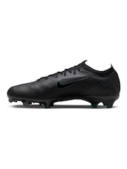 Nike Black/Green Adults Zoom Mercurial Vapor 16 Pro Firm Ground Football Boots - Image 4 of 11