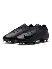 Nike Black/Green Adults Zoom Mercurial Vapor 16 Pro Firm Ground Football Boots - Image 5 of 11