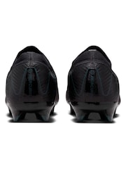 Nike Black/Green Adults Zoom Mercurial Vapor 16 Pro Firm Ground Football Boots - Image 6 of 11