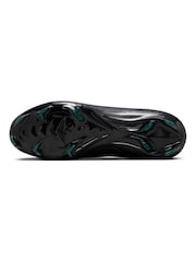 Nike Black/Green Adults Zoom Mercurial Vapor 16 Pro Firm Ground Football Boots - Image 7 of 11
