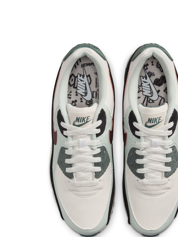 Nike Black Air Max 90 Trainers - Image 11 of 11 Nike Black Air Max 90 Trainers - Image 11 of 11