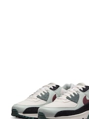 Nike Black Air Max 90 Trainers - Image 3 of 11